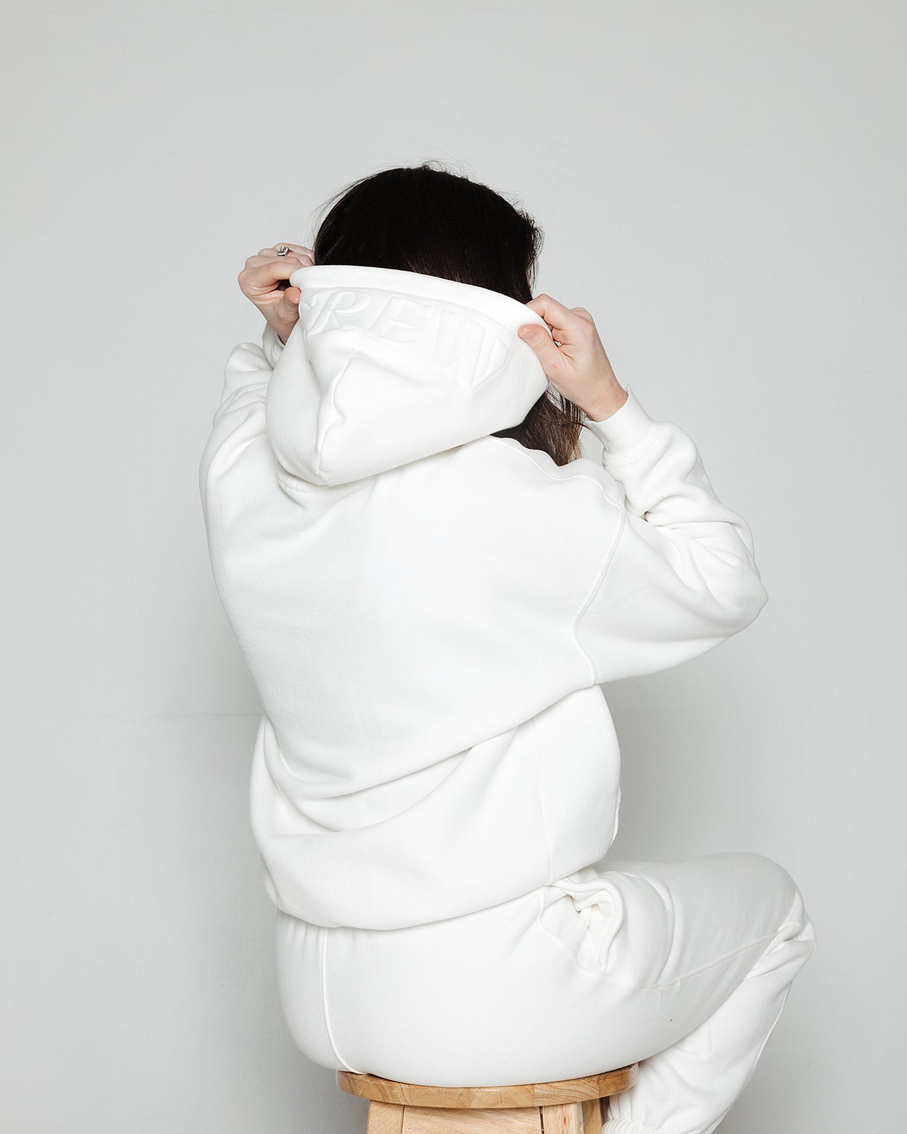 White Hoodie